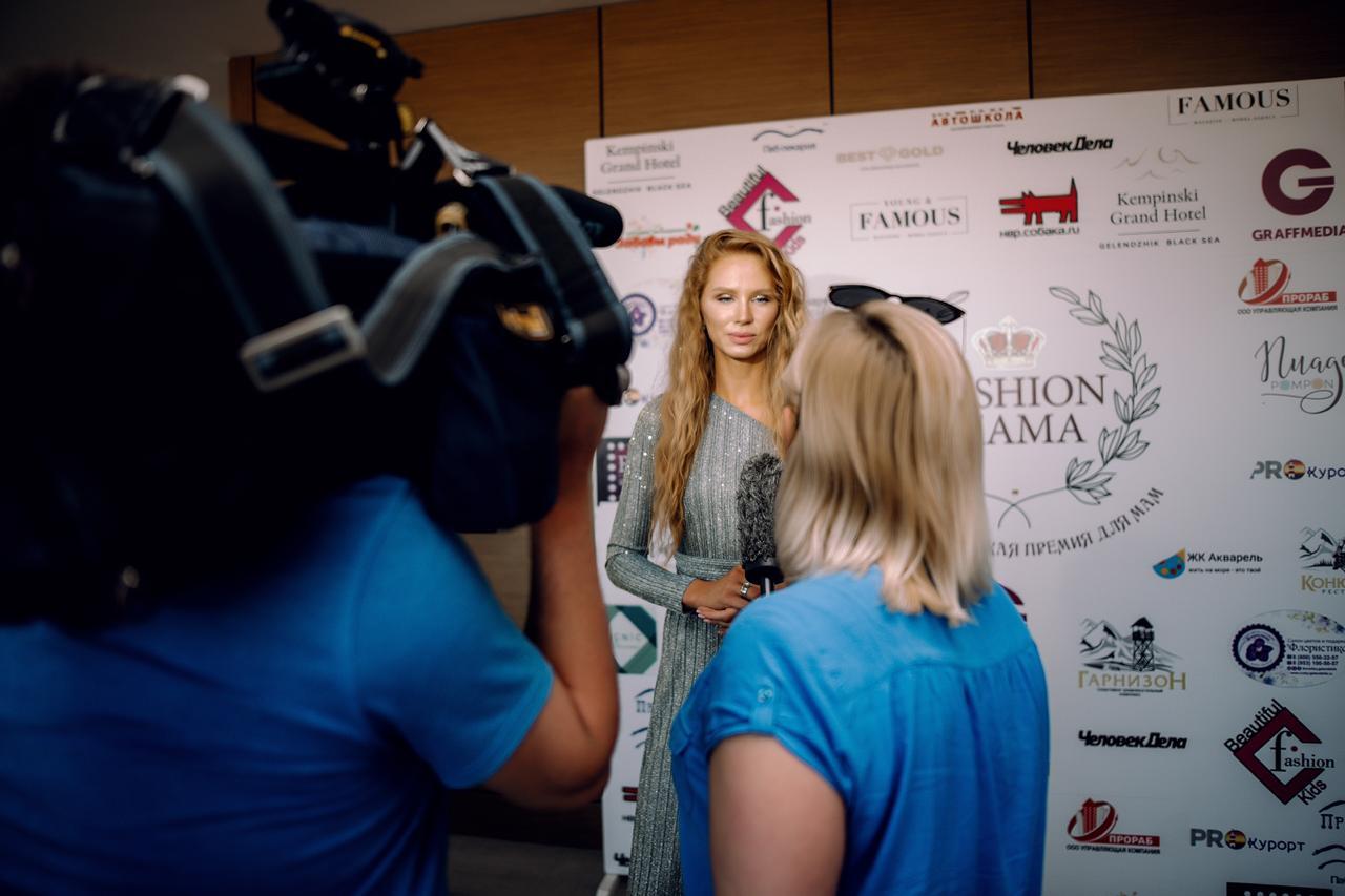 Интервью на конкурсе Fashion mama